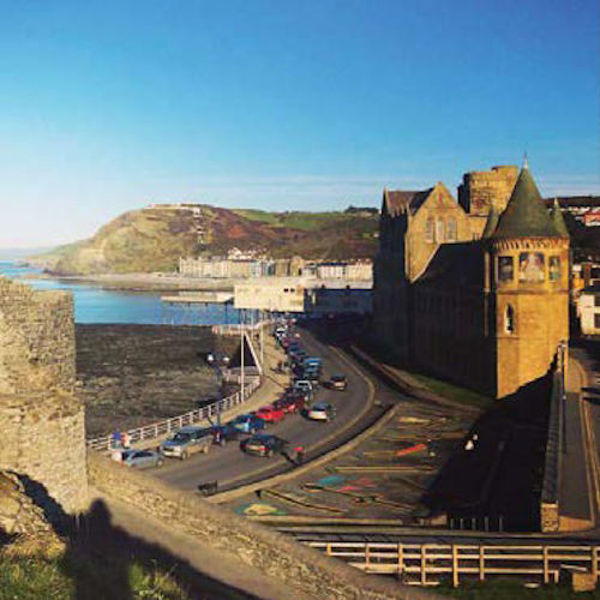 Active Travel Map for Aberystwyth