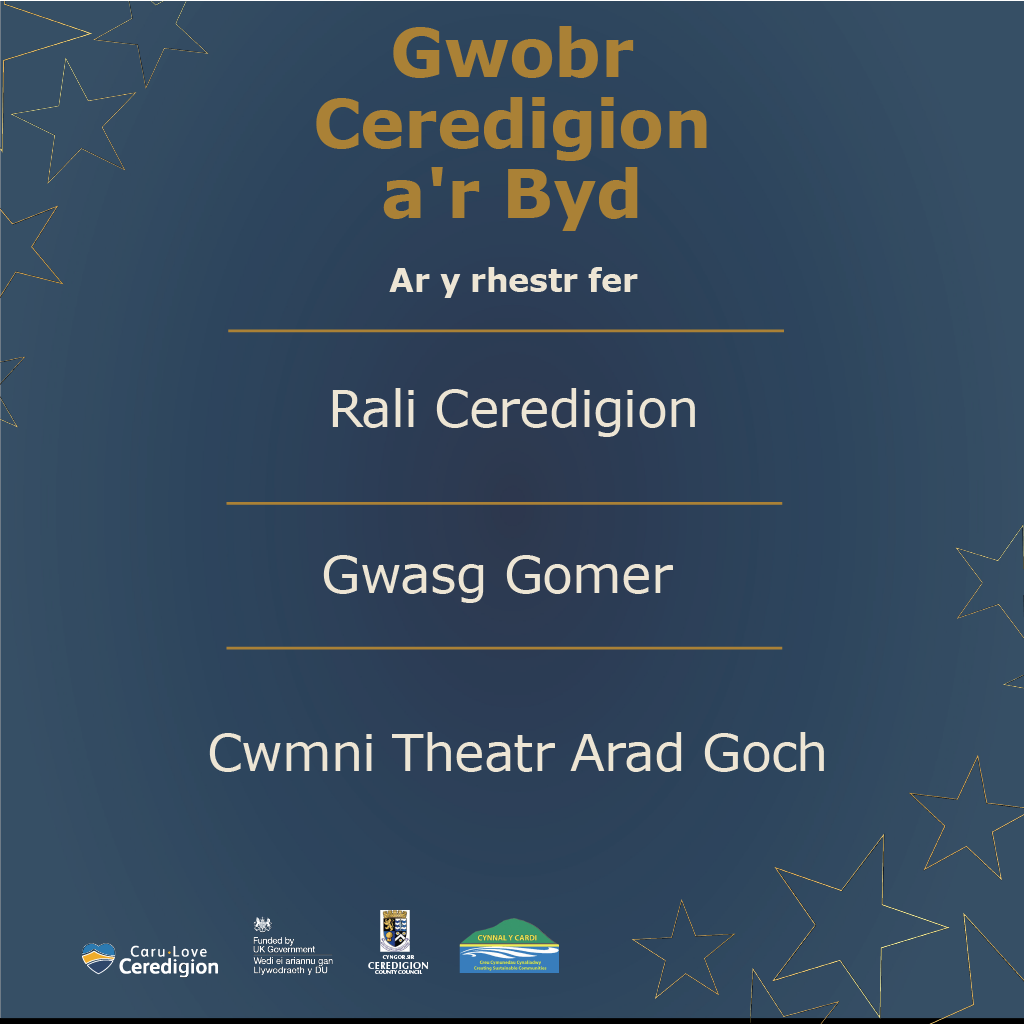 Gwobr Ceredigion a’r Byd