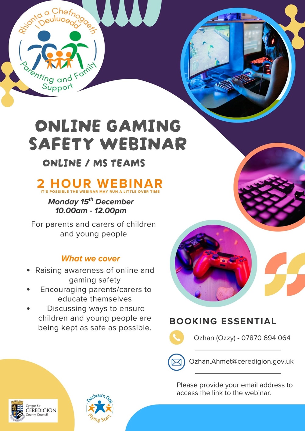 Gaming and Online Safety Webinar