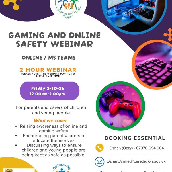  Gaming and Online Safety Webinar