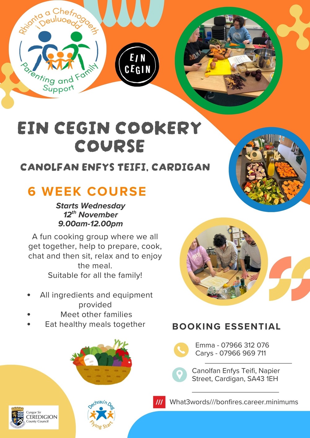 Cookery Class with Ein Cegin Cardigan