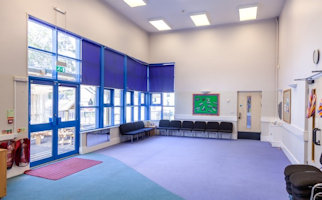 Inside of Canolfan Enfys Teifi room