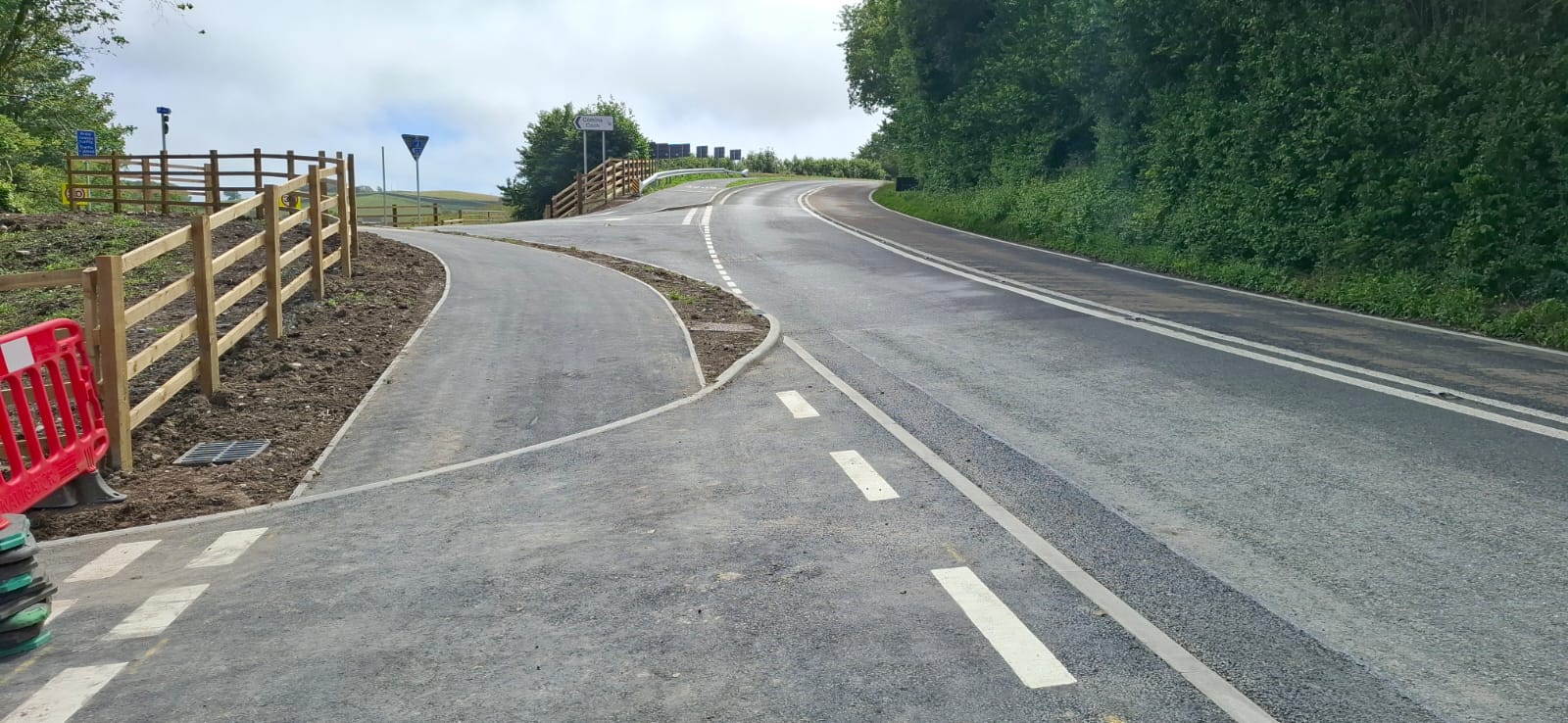 New active travel link moves a step closer as Waunfawr to IBERS scheme progresses