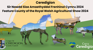 Dewch i ymweld â ni yn Sioe Amaethyddol Frenhinol Cymru