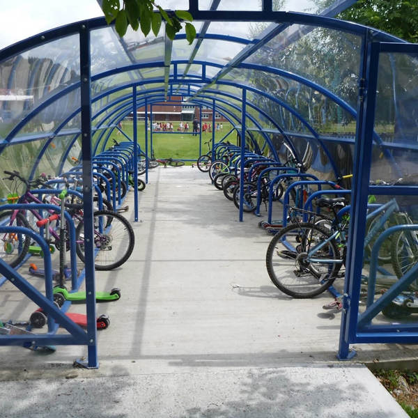 Ysgol Gymraeg cycle compound