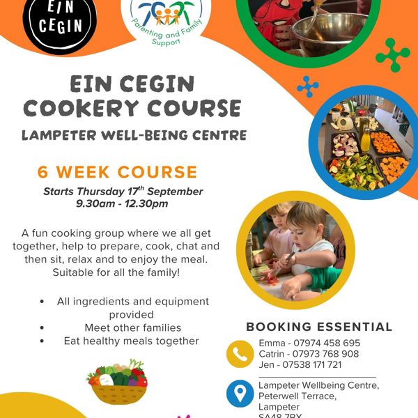 Ein Cegin Cookery Course Lampeter 