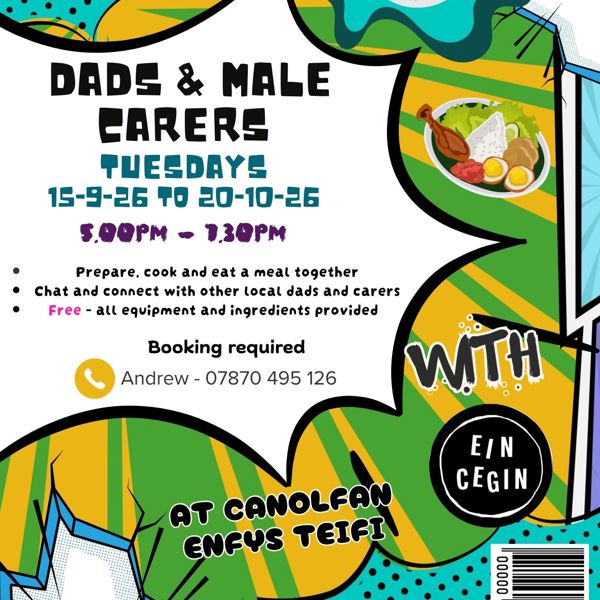 Dads & Male Carers with Ein Cegin