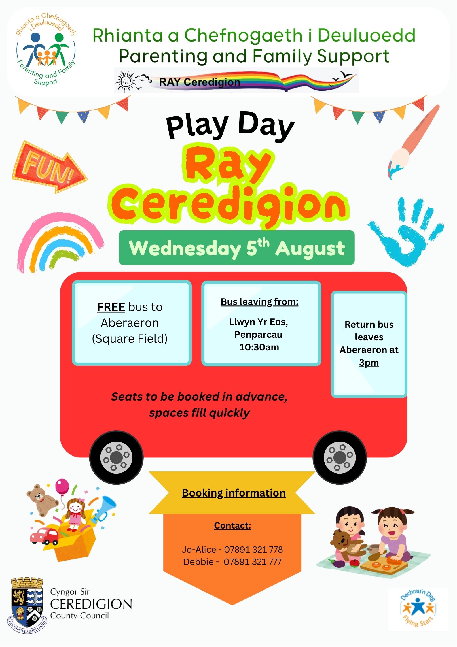 Bus to Ray Play Day 