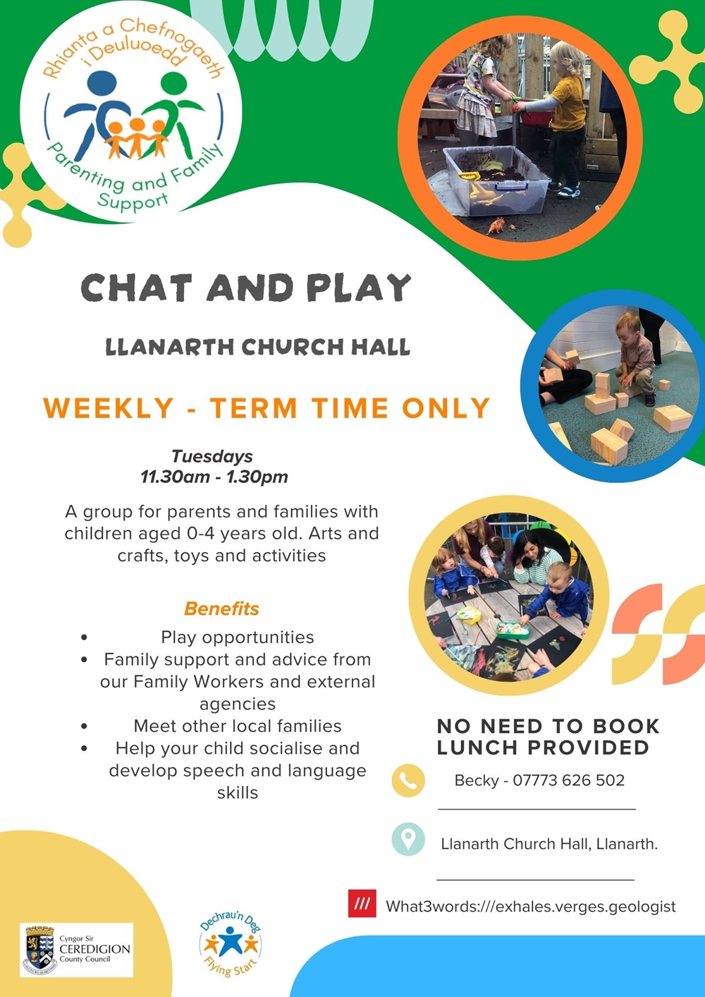 Llanarth Chat and Play Group