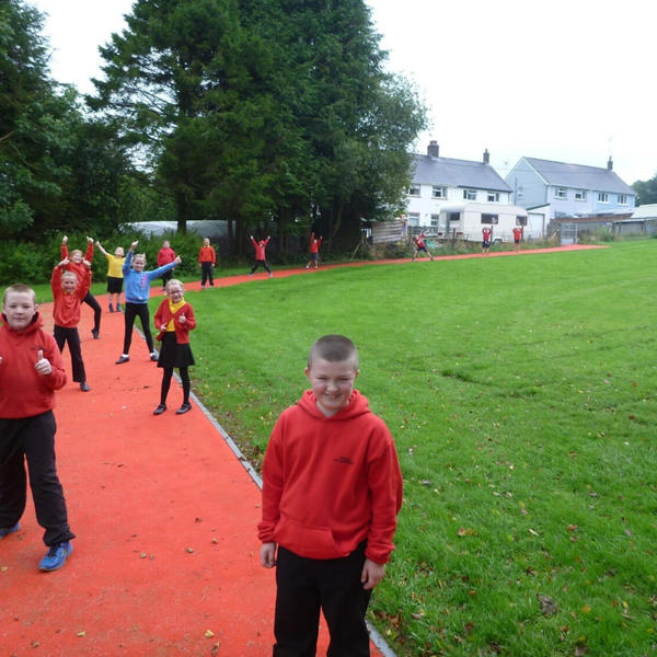 Talgarreg Primary School Path